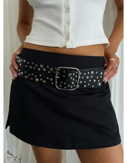 Wanna Find Out Faux Leather Belt