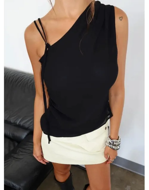 Smash Hit One Shoulder Top