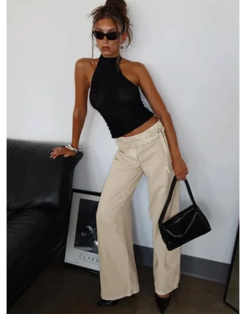 Boxie Mid Rise Wide Leg Jeans