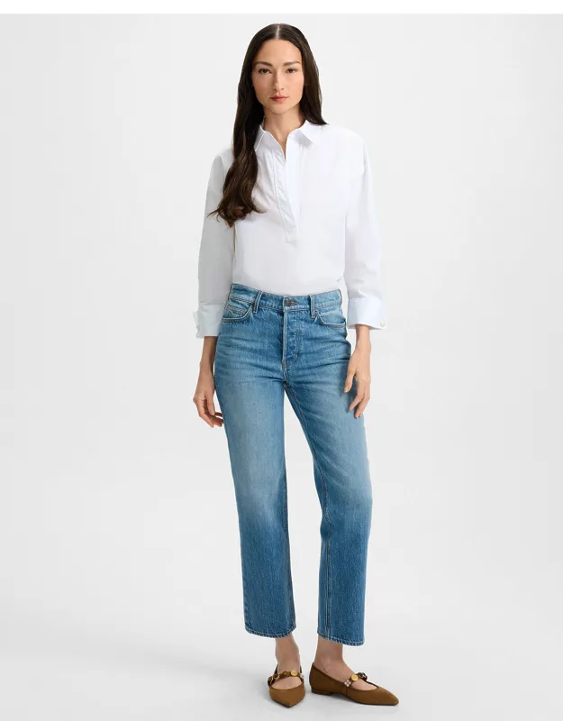 Leah Straight-leg Jeans