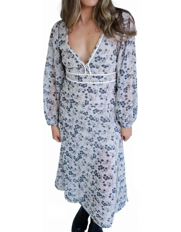 Long Sleeve Midi Dress