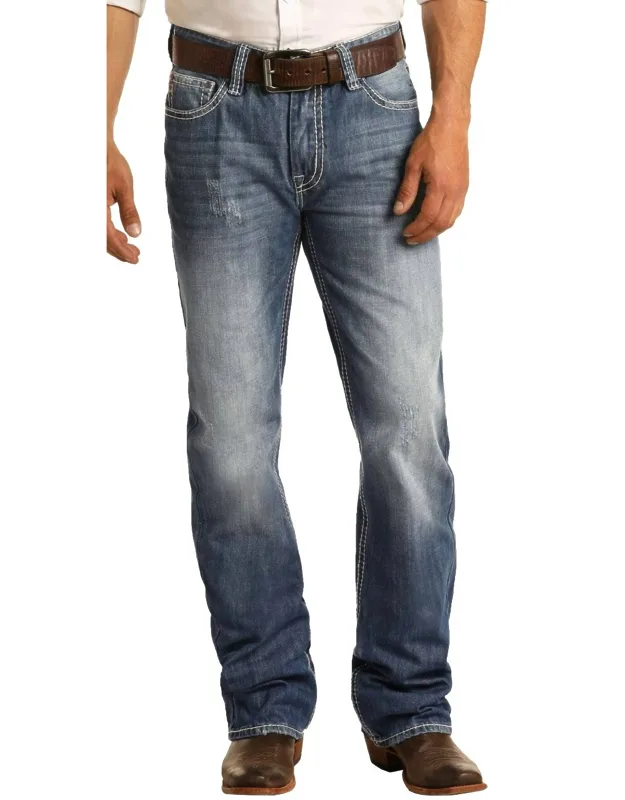 Cowboy Double Barrel Relaxed Fit Boot Jeans