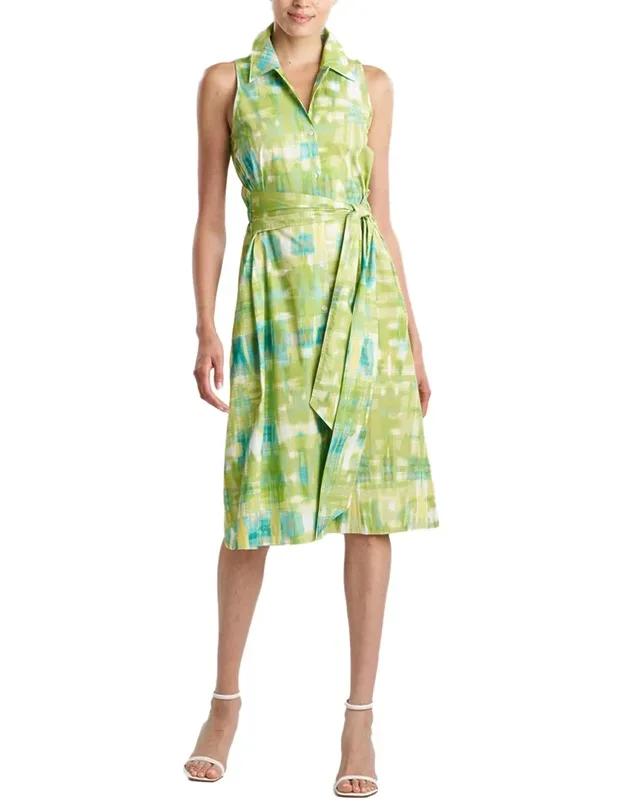 Halter Button Down Dress