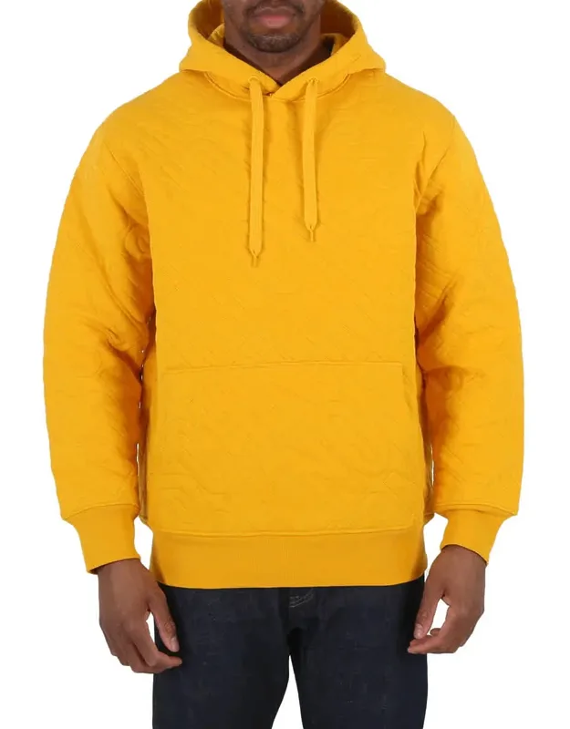 All-over Logo Embroidered Hoodie