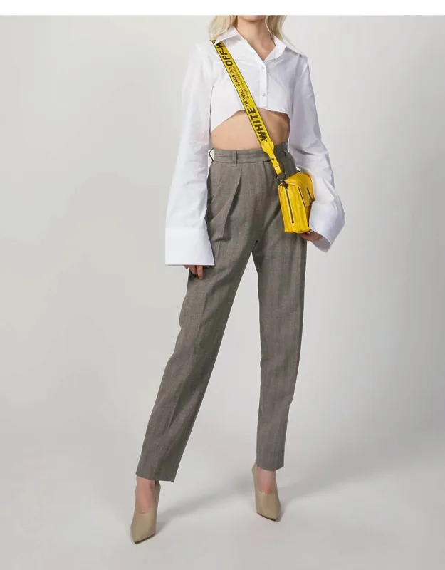 Herringbone Suit Pants