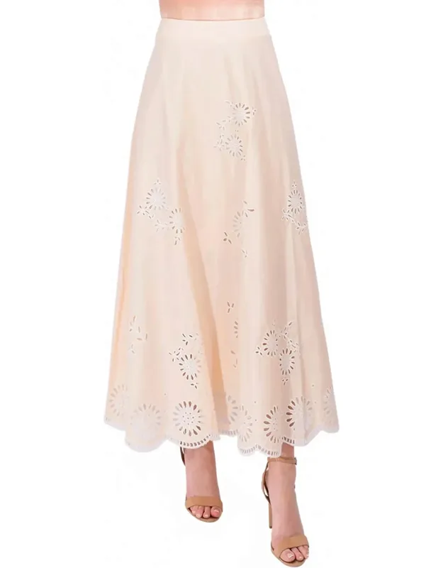 Embroidered Skirt