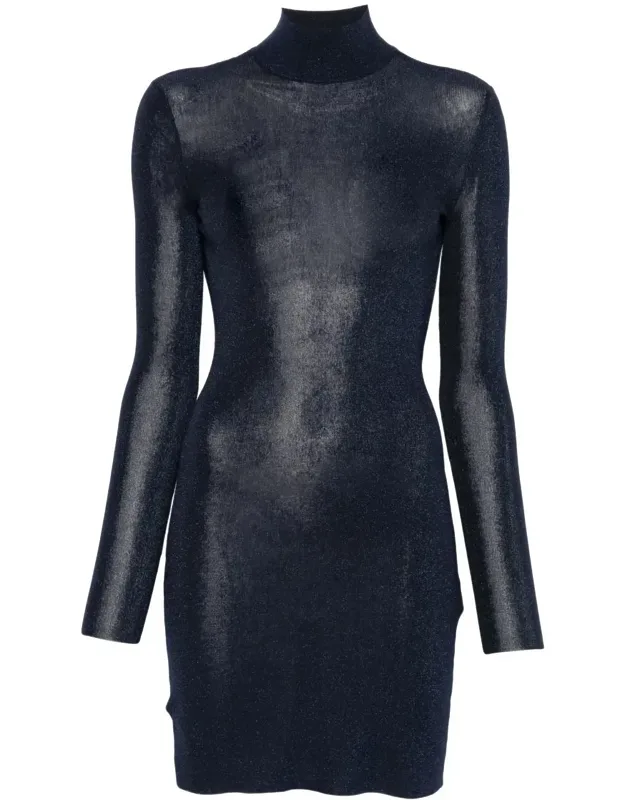 Viscose Knit Mini Dress