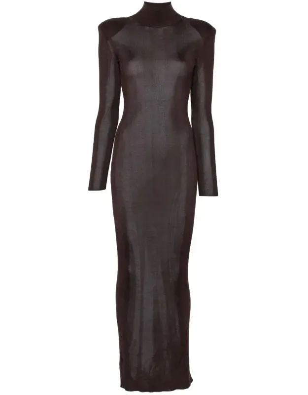 Viscose Knit Maxi Dress