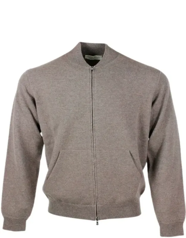 Sweater Bomber-style Zip