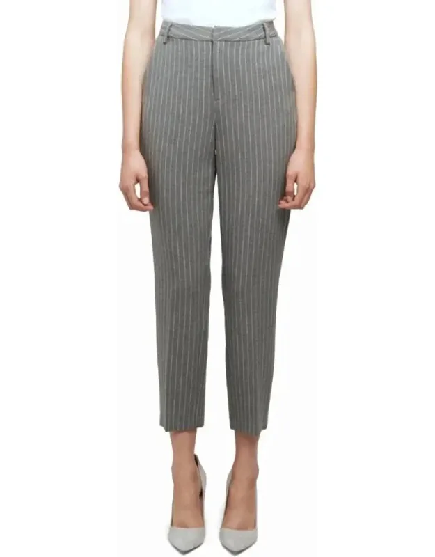 Stripe Crop Trousers