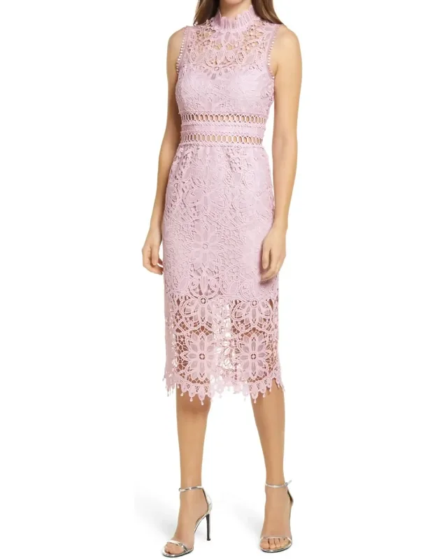 Lace Sheath Dress