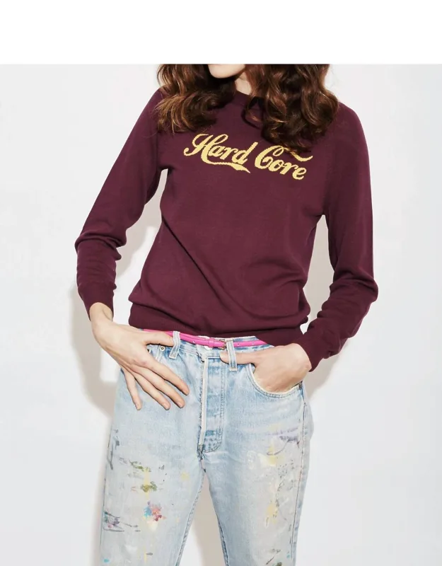 Hard Core Long Sleeve Sweater