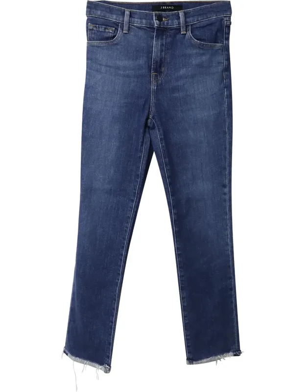 Distressed Hem Jeans