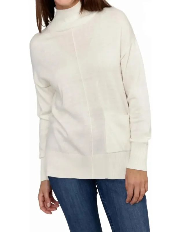 Pocket Detail Knit Sweater
