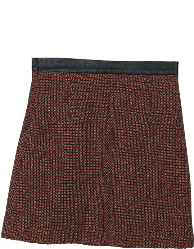 Tweed Blazer And Skirt Set