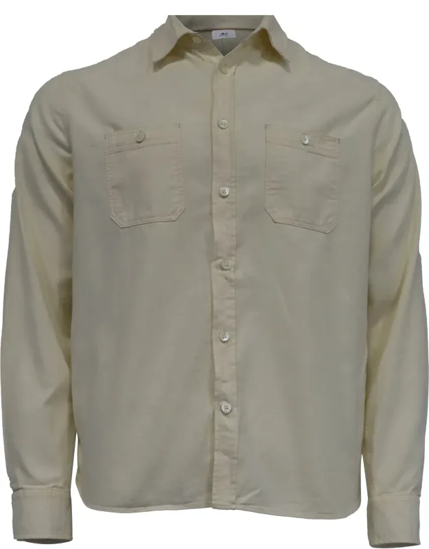 Buttoned Long Sleeve Shirt With Pockets