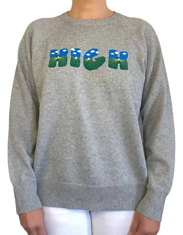 High Long Sleeve Sweater