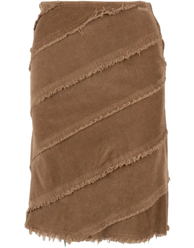 Cord Twill Skirt