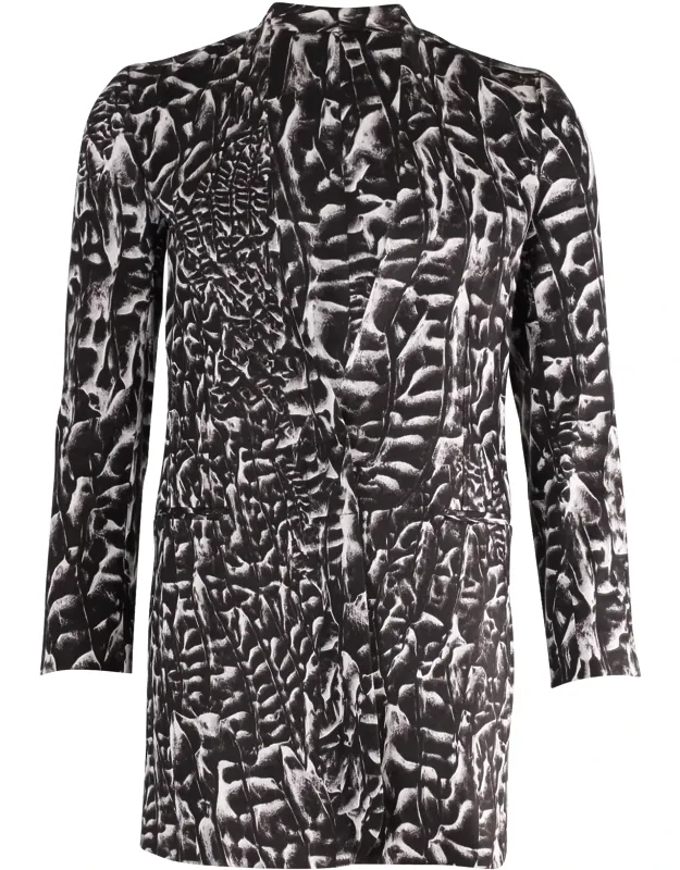 Printed Blazer