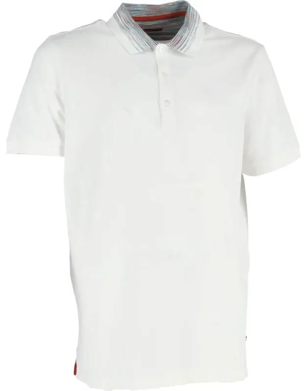 Chevron Collar Polo Shirt