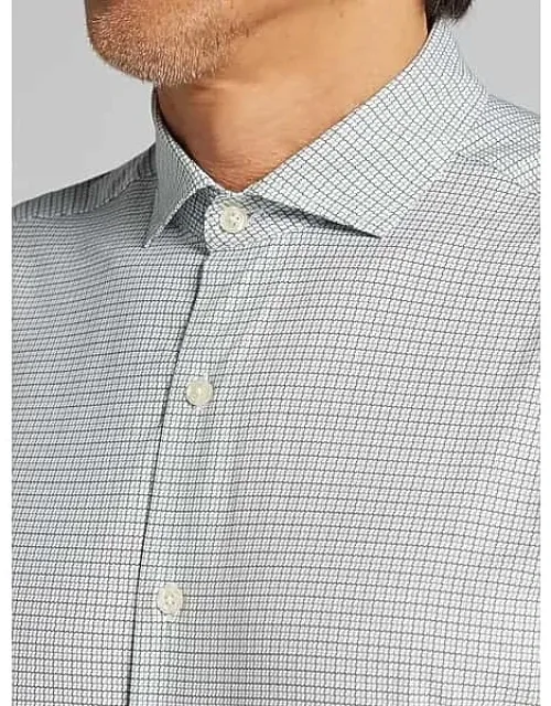 Big & Tall Modern Fit 4-way Stretch Button Up Shirt