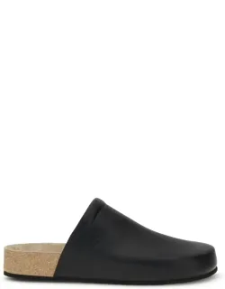 _balenciaga Sandals With Cork Insole And Logoed Insole_