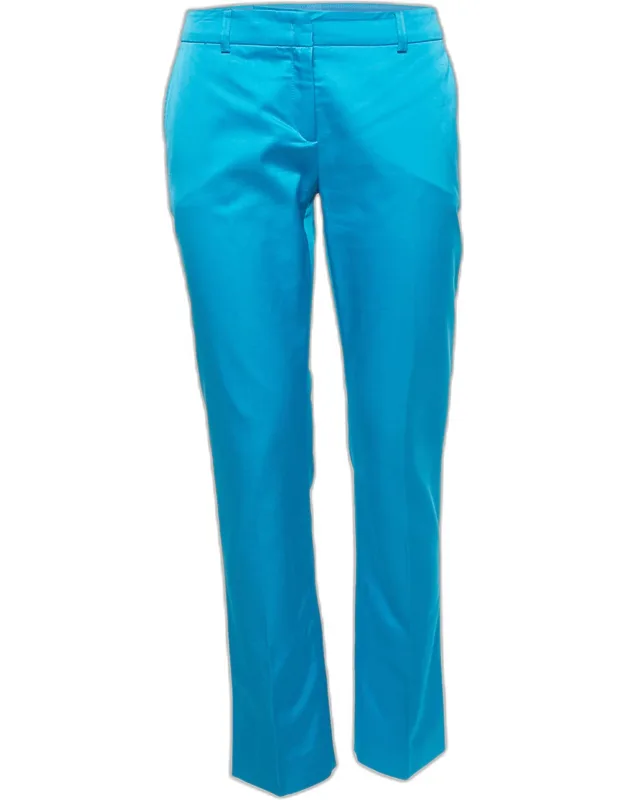 Multicolor Printed Silk Top & Taffeta Pants Set