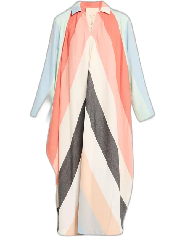 The V-neck Caftan Dress