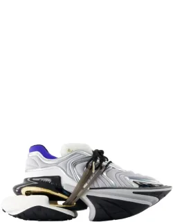 Balmain Unicorn Wave Sneakers - Smooth Calfskin Fit True To Size