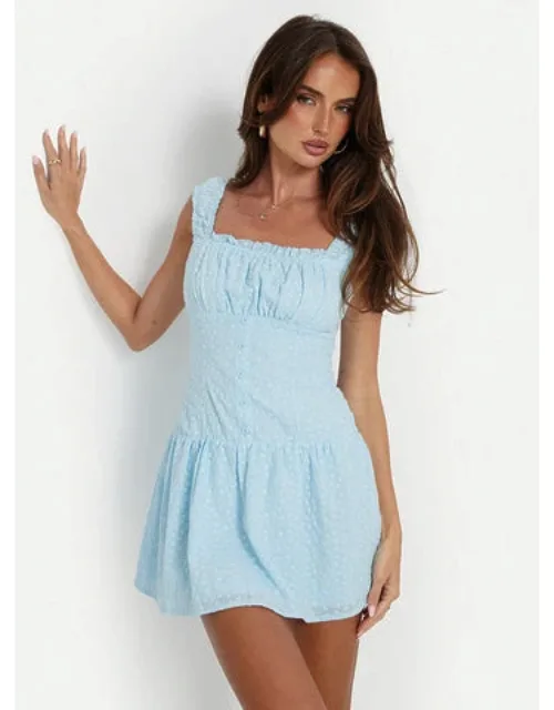 Broderie Mini Dress