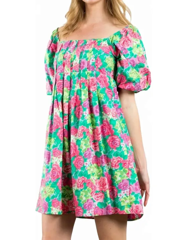 Paisley Floral Dress