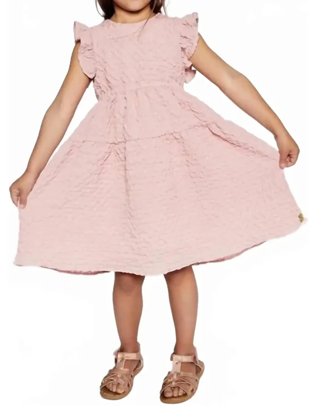 Textured Poplin Dress