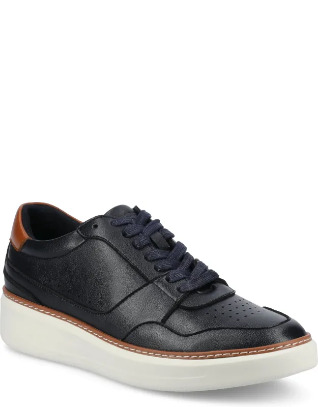 Hustle Perforated Low Top Court Sneakers