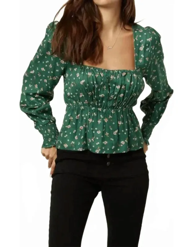 Floral Long Sleeve Top