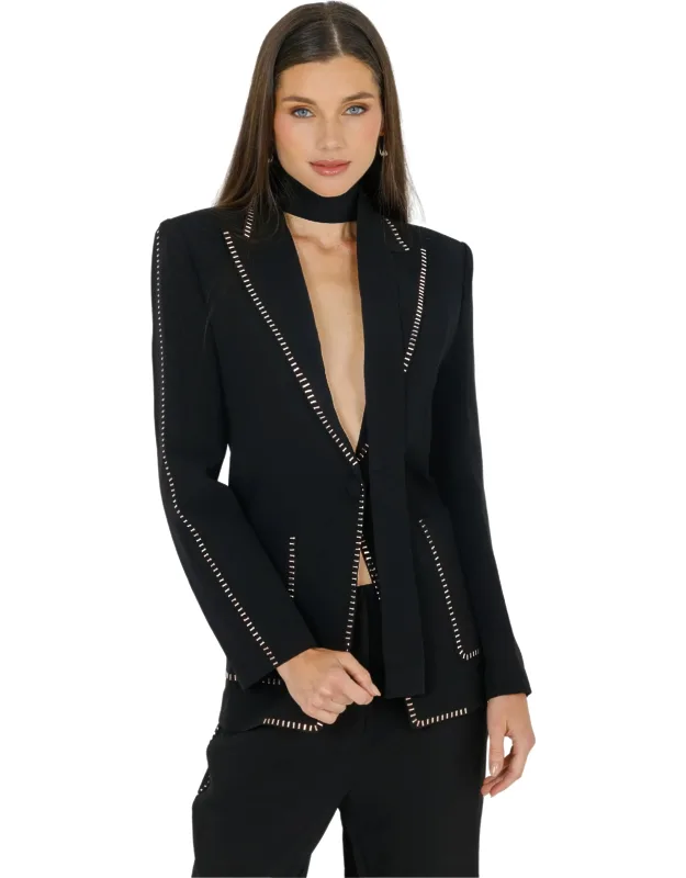 Blazer With Belt
