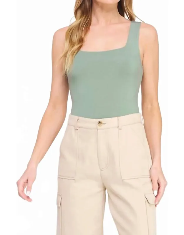 Smooth Tank Bodysuit
