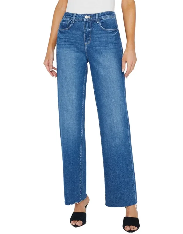 Tiana High-rise Wide Leg Jeans
