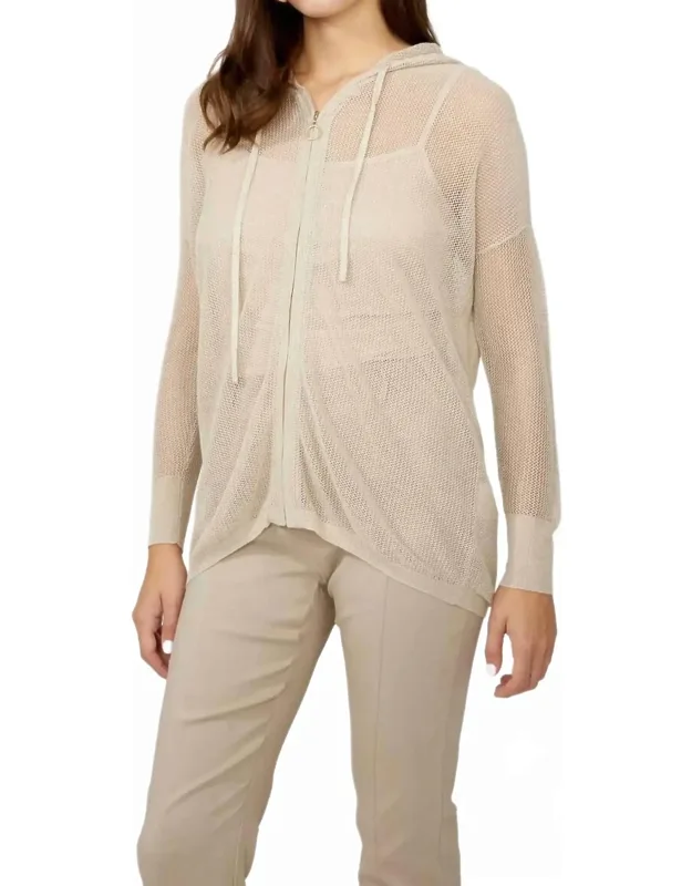 Hooded Casual Zipper Jacket