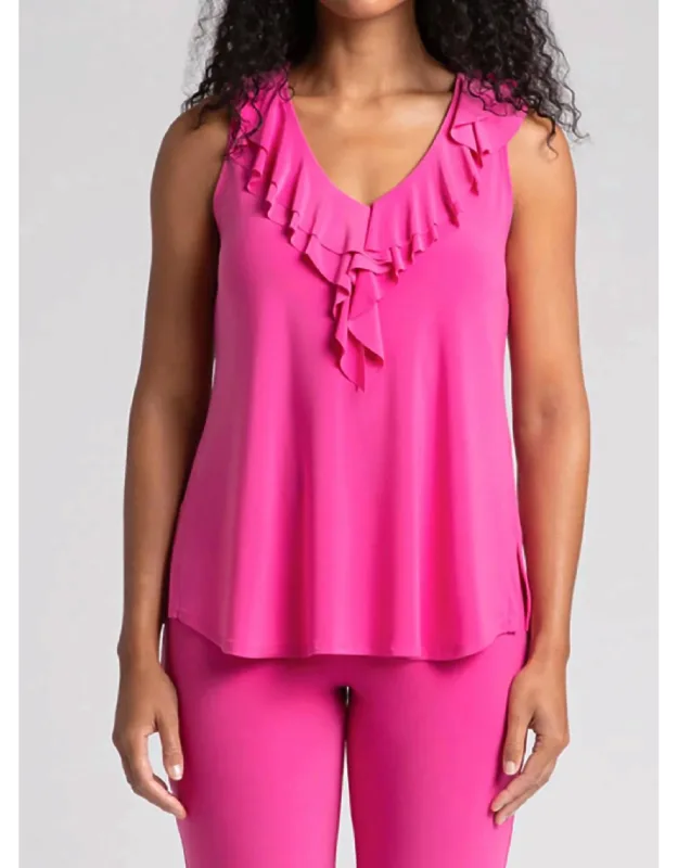 Flutter Sleeveless Top