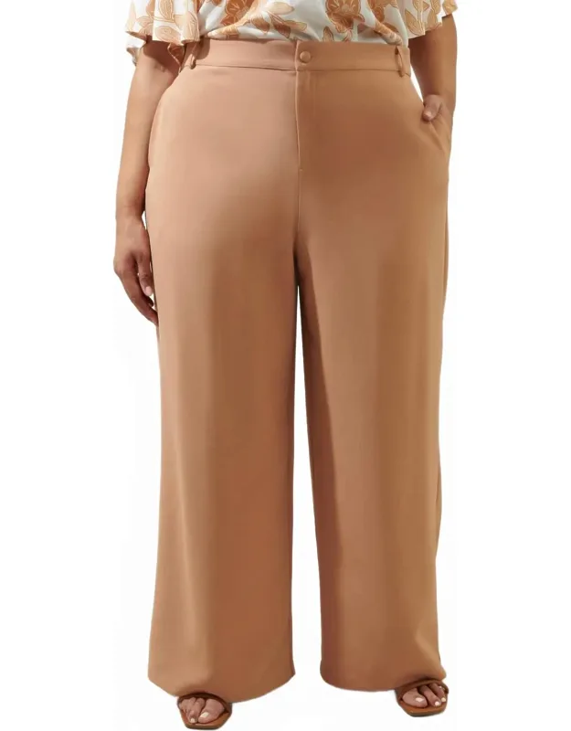 Chelsea Belted Wide Leg Trousers