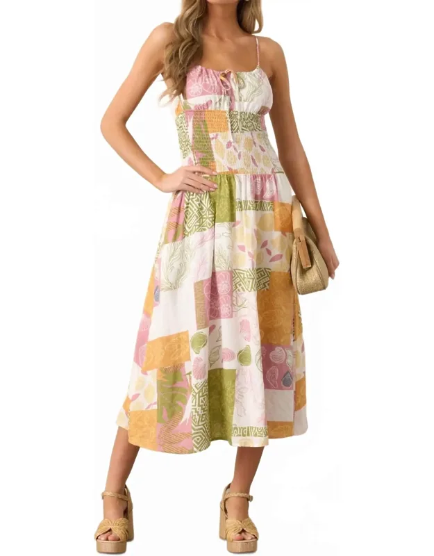 Sanibel Printed Midi Dress