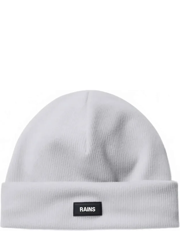 Ribbed Fleece Beanie