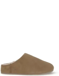 Ugg Elea Slip-on Slippers With Padded Foam Inserts And Sheepskin Insole