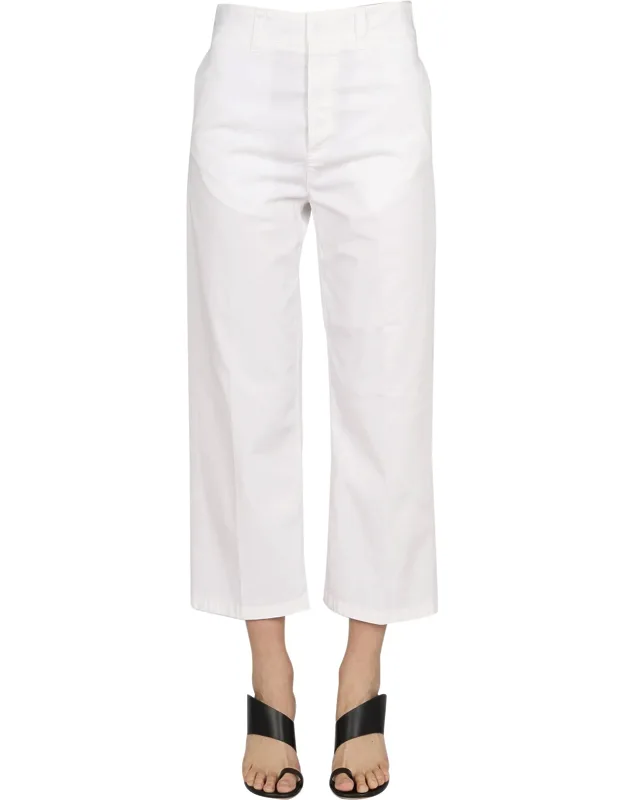 _department Five Cropped Fit Jeans With Belt Loops And Five Pockets_