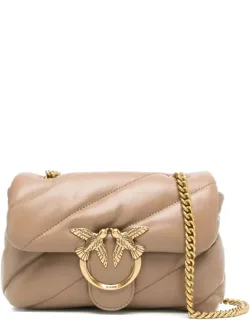 Pinko Mini Love Bag Puff Maxi Quilt With Multiple Internal Compartments And Zipped Divider
