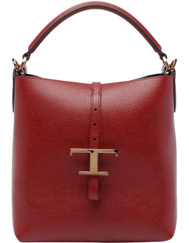 Bucket Bag With Inner Open Pocket And One Handle