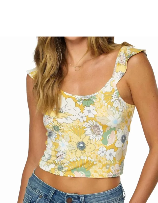 Floral Crop Top