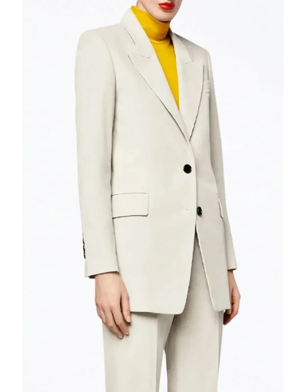 Single-breasted Cotton-corduroy Blazer