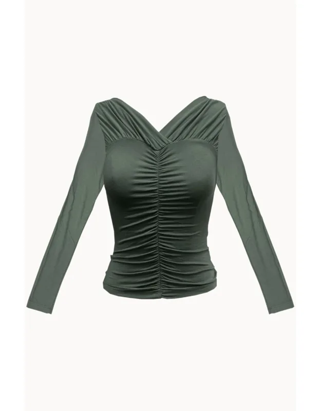 Verse Stretch-modal Jersey Ruched Top