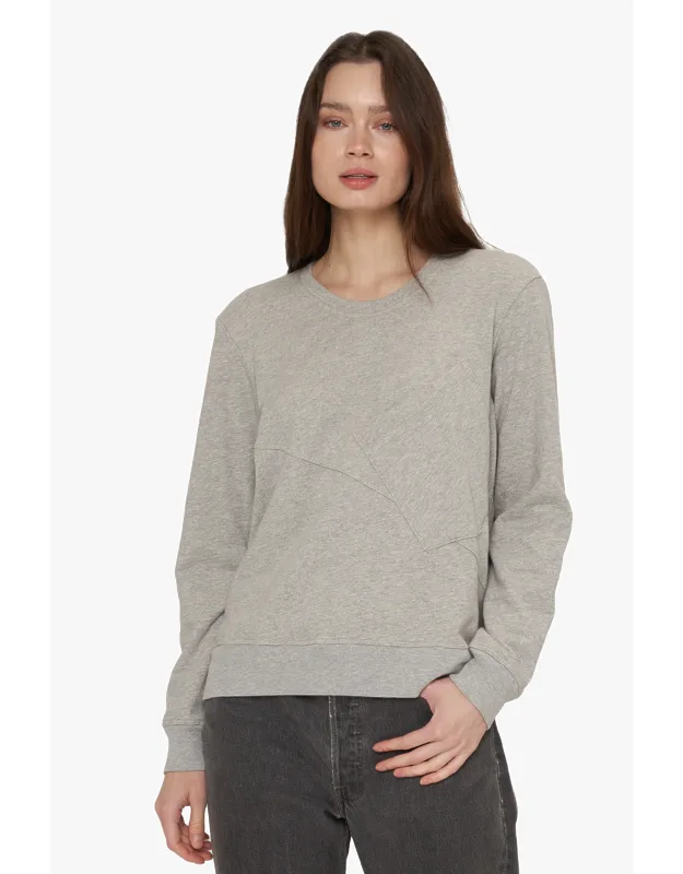 Seamed Pocket Sweatshirt
